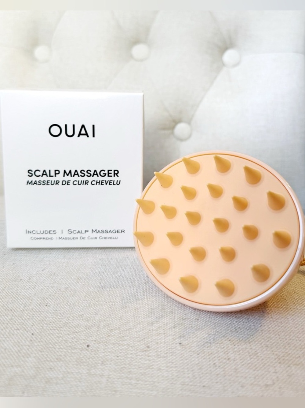 OUAI Silicone Hair Scalp Massager